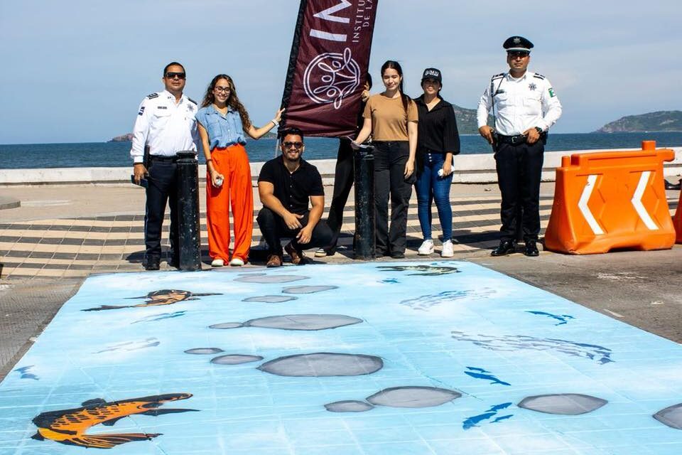 IMJU INAUGURA PASOS PEATONALES ARTÍSTICOS EN AV. DEL MAR