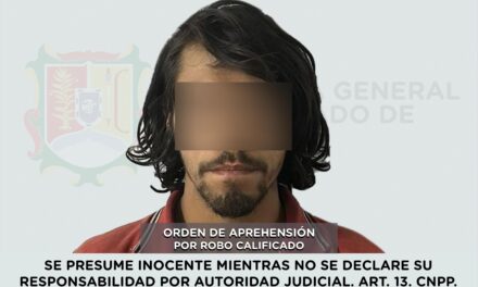 📢 #Boletín | CAPTURADO POR SU PROBABLE PARTICIPACIÓN EN EL DELITO DE ROBO CALIFICADO