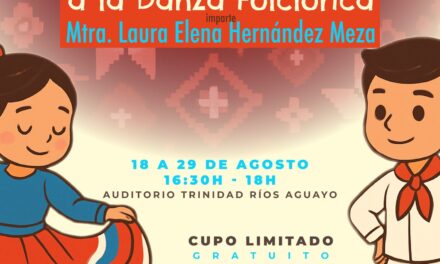 ¡Inscripciones abiertas para el taller gratuito “Introducción a la Danza Folclórica”!