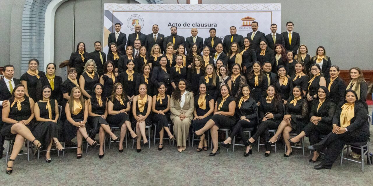 Poder Judicial de Nayarit clausura Maestría en Oralidad Familiar y Civil