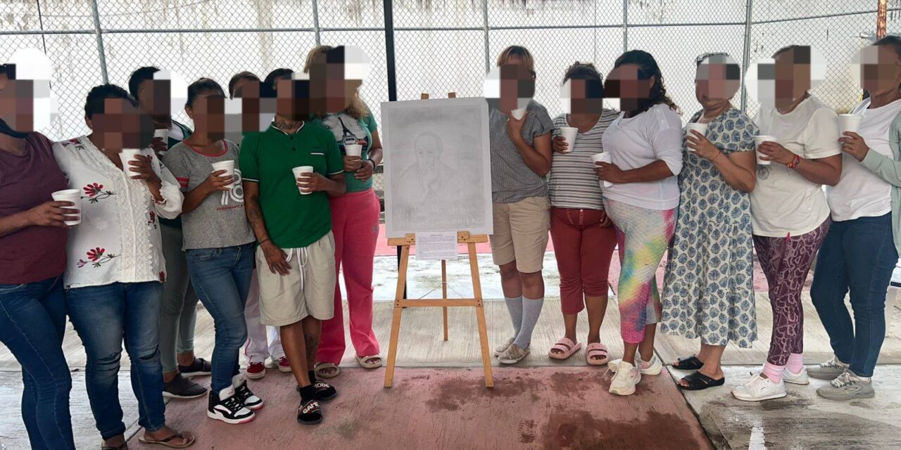 Fomenta SSPC la lectura en el CERESO Femenil “La Esperanza” con Café Literario