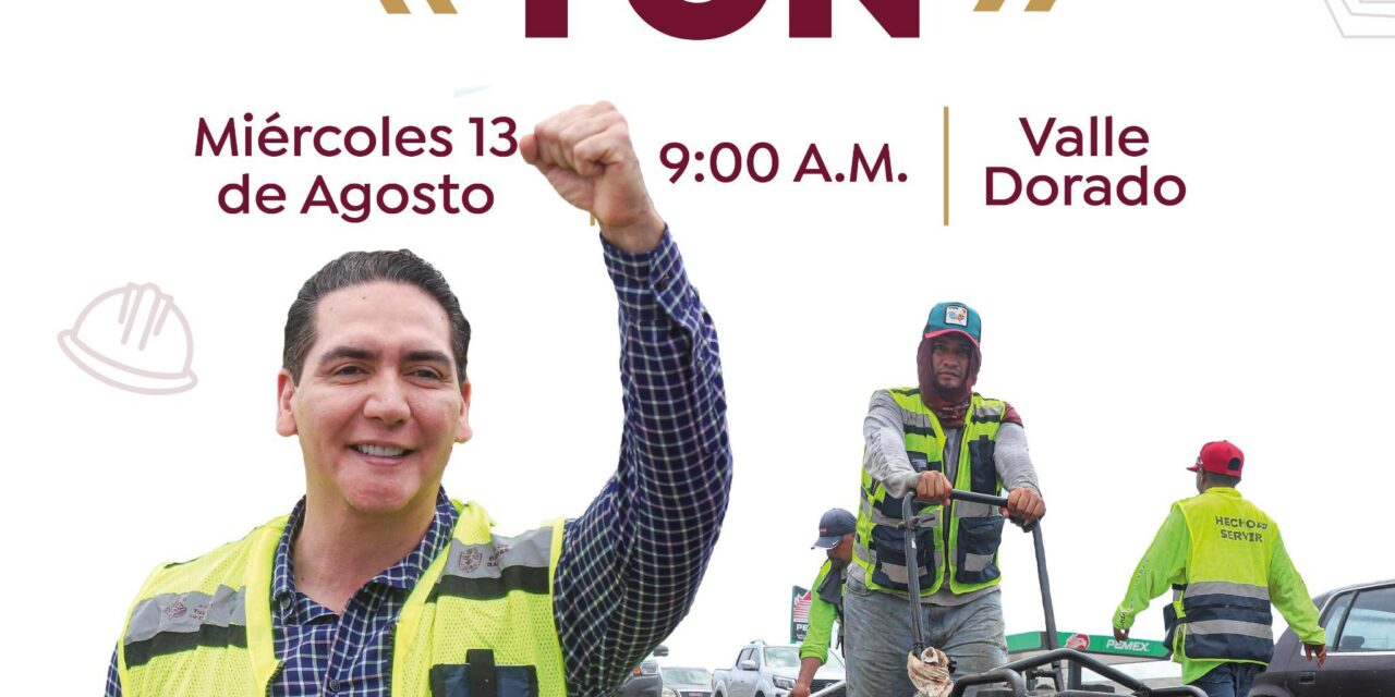LLEGA EL “BACHETÓN” A BAHÍA DE BANDERAS PARA MEJORAR VIALIDADES EN EL MUNICIPIO
