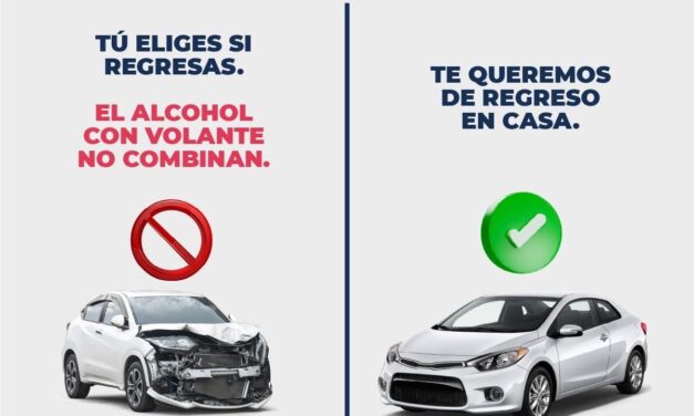 ✋🛑Si tomas no manejes