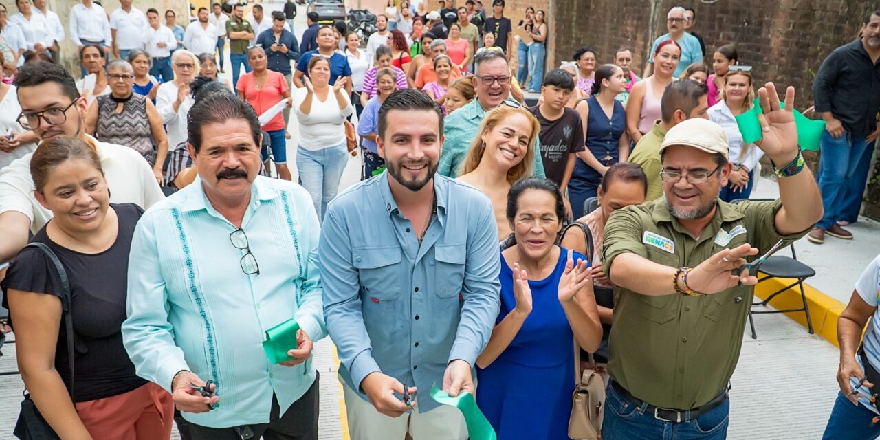 Munguía sigue inaugurando obras y haciendo justicia a las colonias