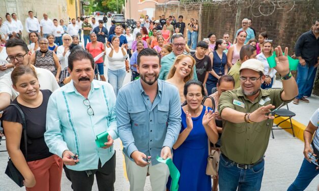 Munguía sigue inaugurando obras y haciendo justicia a las colonias