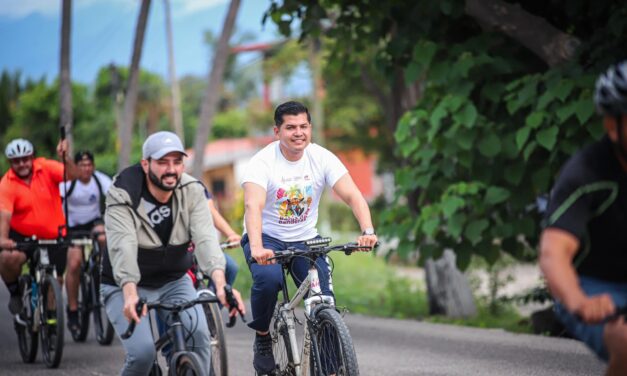Gran participación en la primer Rodada Nacional por la Paz en Bahía de Banderas