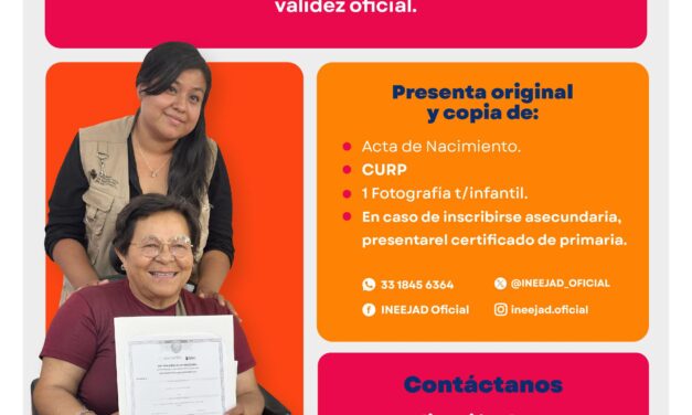 ¡Obtén tu certificado oficial de primaria o secundaria de manera gratuita!