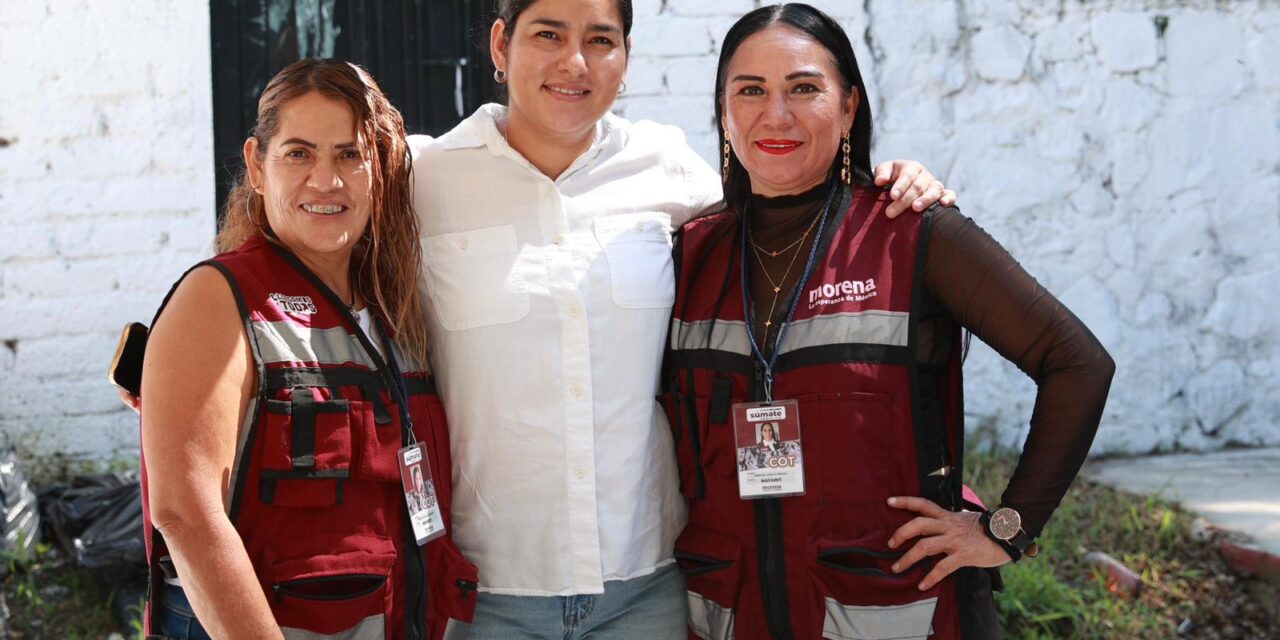 MORENA CONSOLIDA 100 COMITÉS SECCIONALES EN NAYARIT BAJO EL LIDERAZGO DE ELIZABETH LÓPEZ BLANCO