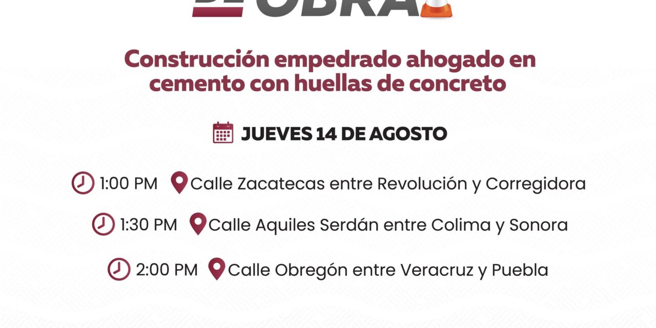 ENTREGA DE OBRAS QUE TRANSFORMAN LAS VARAS EN GRANDE