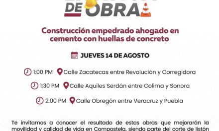 ENTREGA DE OBRAS QUE TRANSFORMAN LAS VARAS EN GRANDE