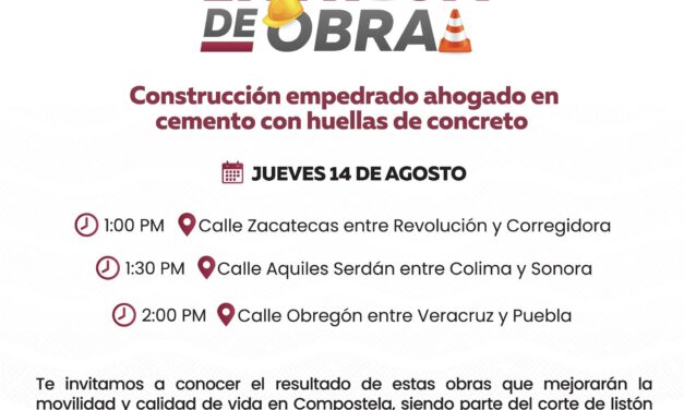 ENTREGA DE OBRAS QUE TRANSFORMAN LAS VARAS EN GRANDE