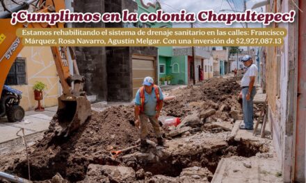 SIAPA TEPIC SUPERVISA OBRAS JUNTO A LA PRESIDENTA MUNICIPAL