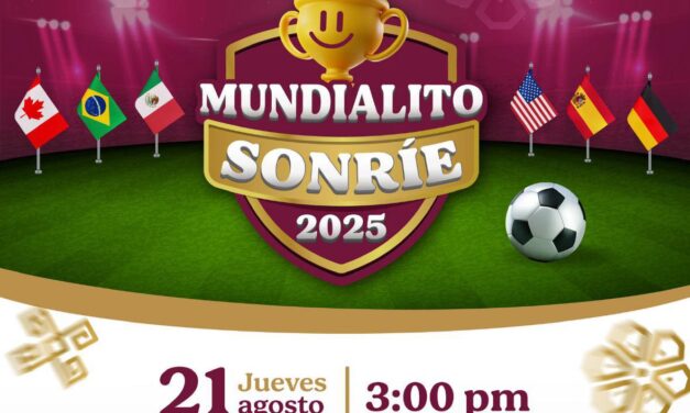 ¡ARRANCA EL MUNDIALITO DE FUTBOL TEPIC SONRÍE 2025!