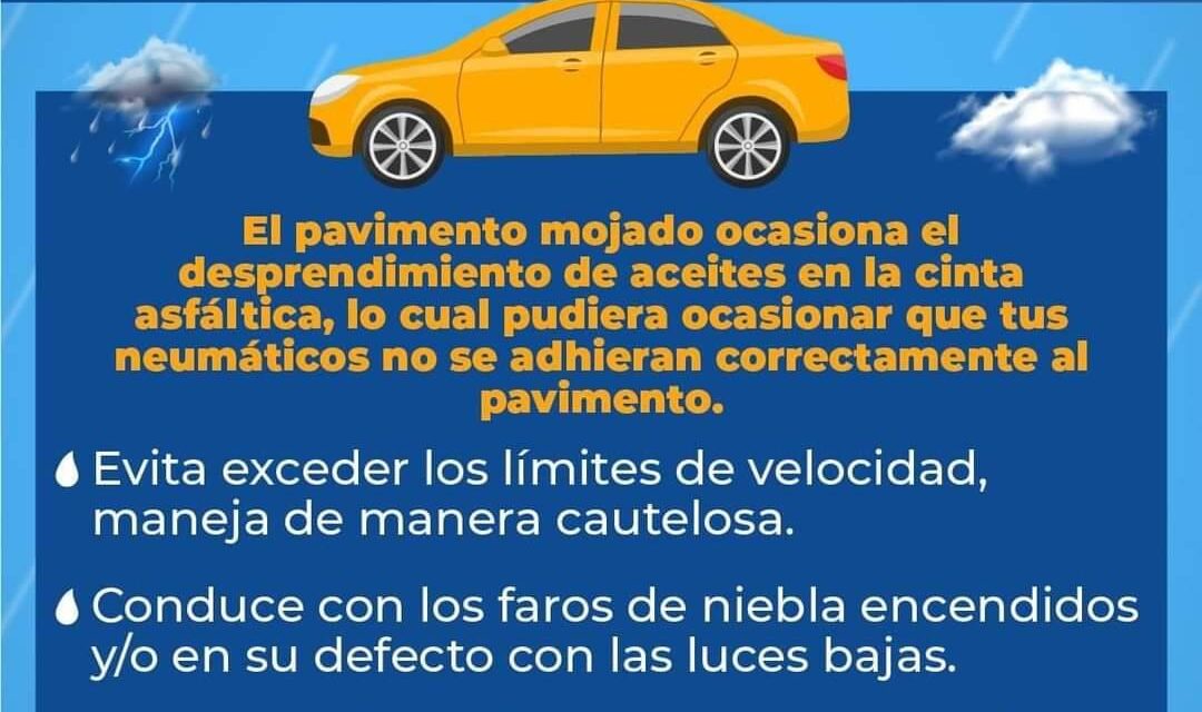 NEBLINA Y LLUVIAS EN CARRETERAS DE NAYARIT: EXTREMA PRECAUCIONES