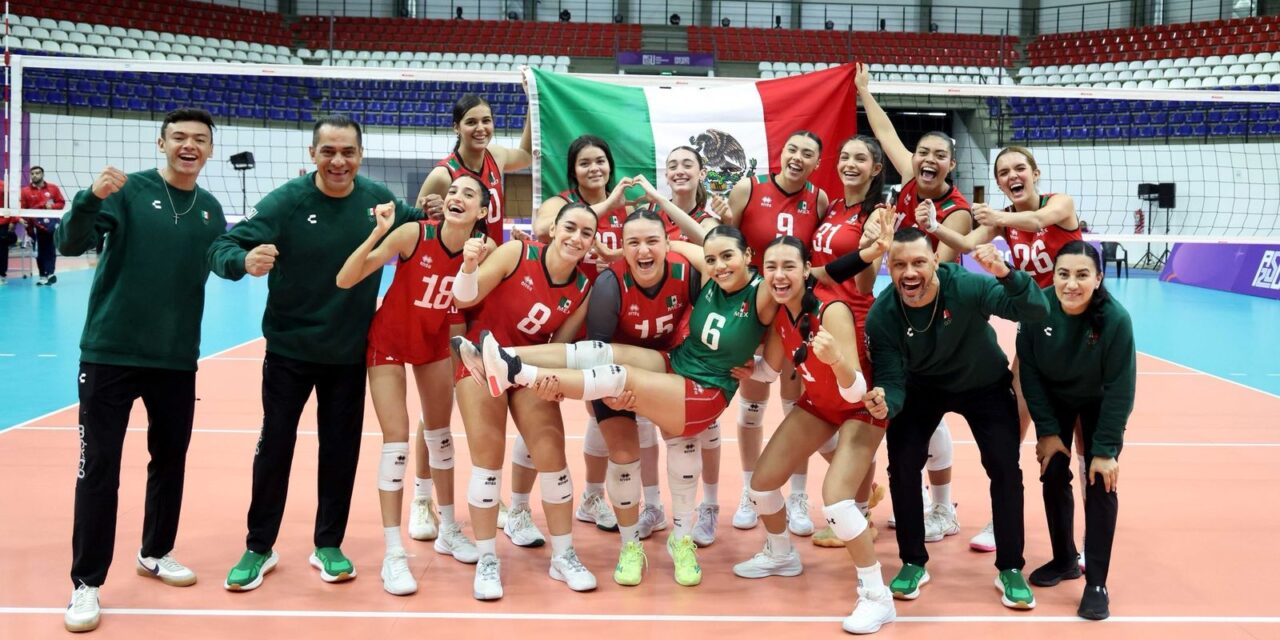 MÉXICO VA POR EL ORO EN VOLEIBOL FEMENIL DE LOS PANAMERICANOS JUNIOR
