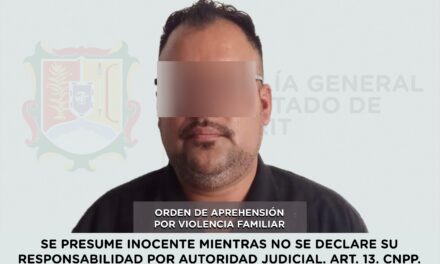 CAPTURADO PRESUNTO RESPONSABLE DE VIOLENCIA FAMILIAR