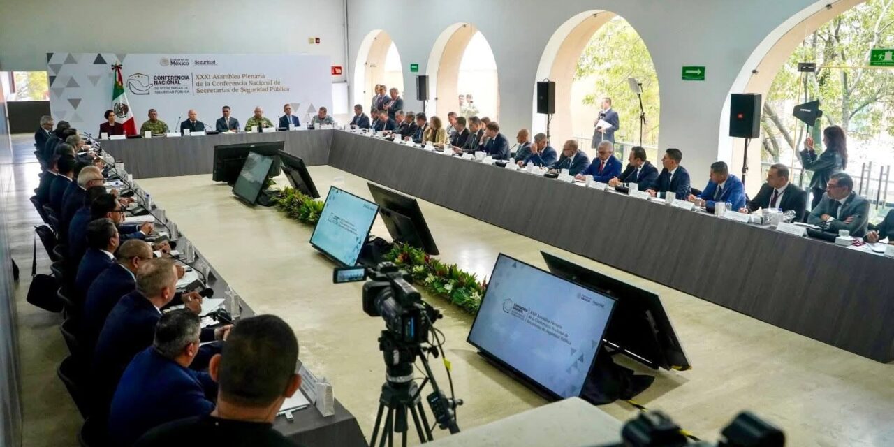 GOBIERNO DE NAYARIT REFUERZA COORDINACIÓN NACIONAL EN SEGURIDAD PÚBLICA