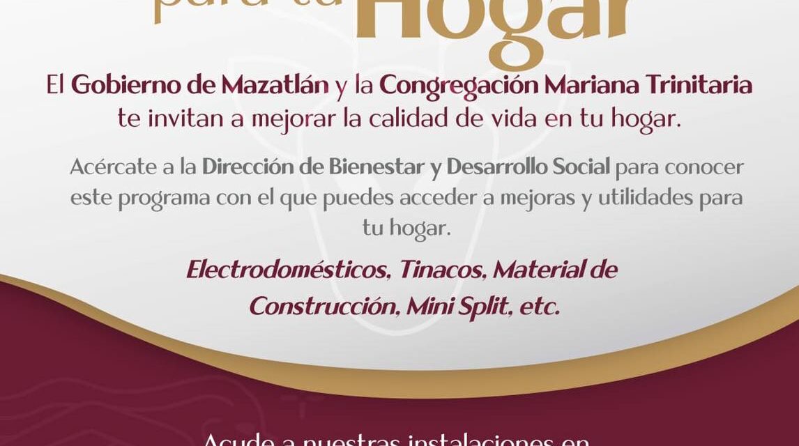¡LLEGA MÁS BIENESTAR PARA TU HOGAR!