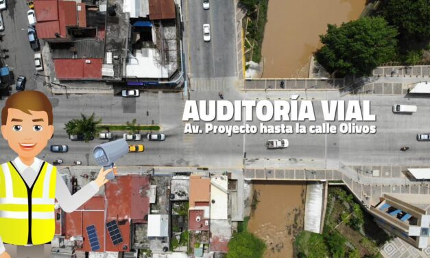 IMPLAN REALIZA AUDITORÍAS VIALES EN AV. MÉXICO PARA MEJORAR LA MOVILIDAD Y SEGURIDAD