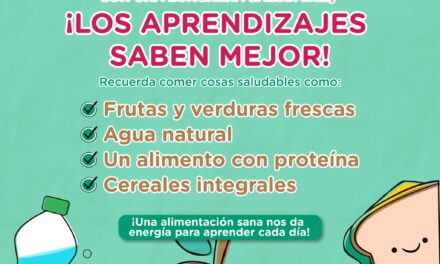 BUENA ALIMENTACIÓN: CLAVE PARA EL APRENDIZAJE DE NIÑAS Y NIÑOS