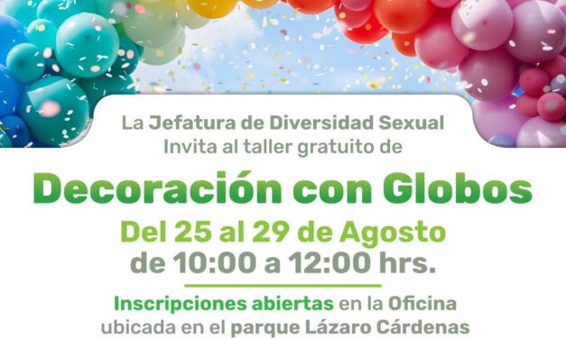 ¡A INFLAR LA CREATIVIDAD! TALLER GRATUITO DE DECORACIÓN DE GLOBOS