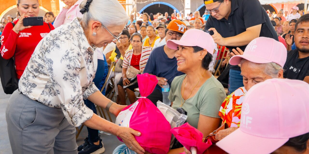 Beatriz Estrada transforma vidas en Santiago Ixcuintla con más de 7 mil 400 apoyos y servicios