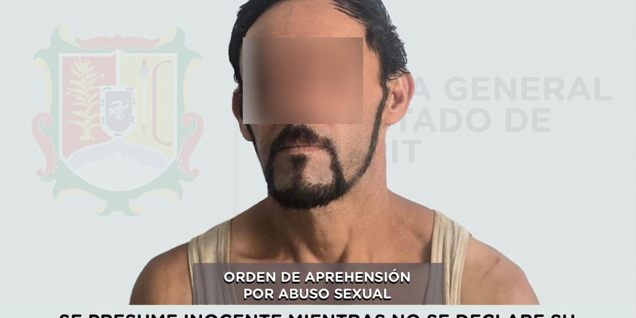 #Boletín | DETENIDO PRESUNTO RESPONSABLE DEL DELITO DE ABUSO SEXUAL