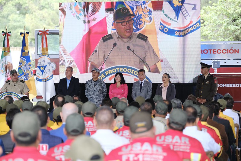 Encabeza Pablo Lemus Navarro, Gobernador del Estado, conmemoración del Día Nacional del Bombero en #Jalisco