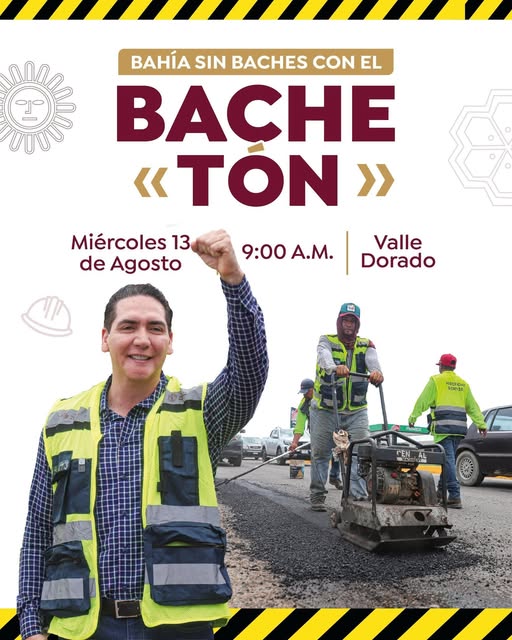 ¡Llega el “Bachetón” a Bahía de Banderas!