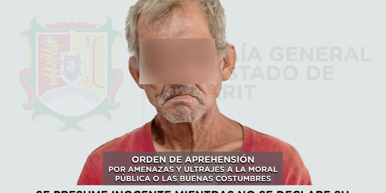 📢 #Boletín | CAPTURADO POR AMENAZAS Y ULTRAJES A LA MORAL PÚBLICA O LAS BUENAS COSTUMBRES