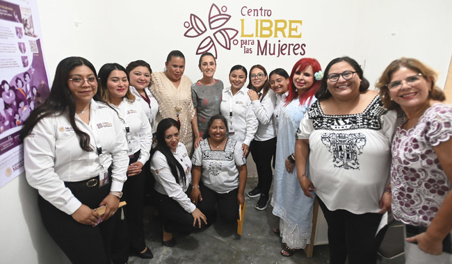 En Campeche, Presidenta Claudia Sheinbaum inaugura Centro LIBRE para las mujeres en Calakmul