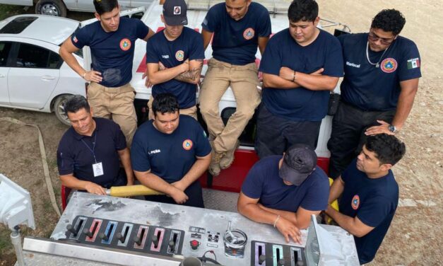 Bomberos de Vallarta se capacitan
