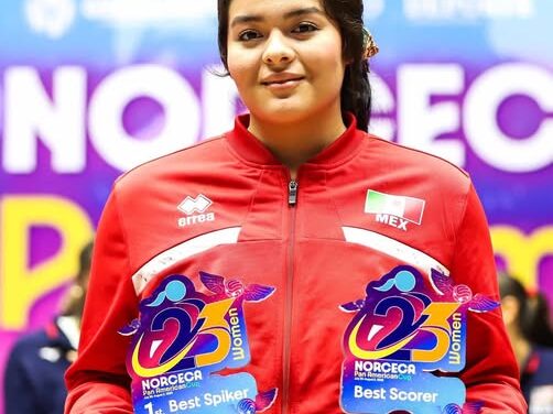 🏐 Orgullo nayarita: Aimé Topete brilla en la Copa Panamericana U23