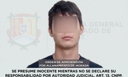 📢 #Boletín | APREHENDIDO EN SAN BLAS POR ALLANAMIENTO DE MORADA