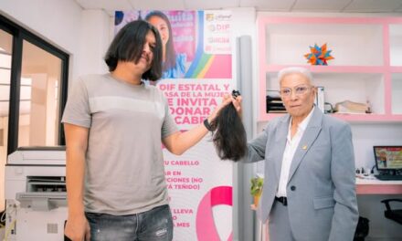 Beatriz Estrada fortalece la campaña de donación de cabello, un gesto que transforma vidas