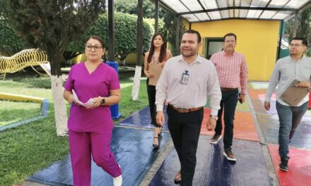 Titular del IMSS Nayarit supervisa protocolos de Protección Civil en guarderías