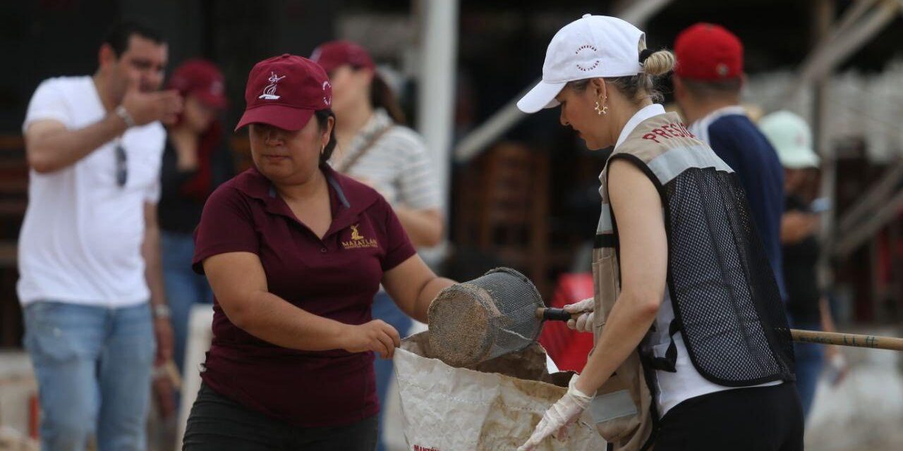 “Mazatlán, te quiero limpio” avanza con fuerza en su tercera jornada