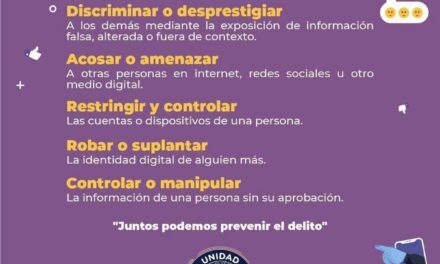 👮Evita los malos hábitos que promueven la violencia digital