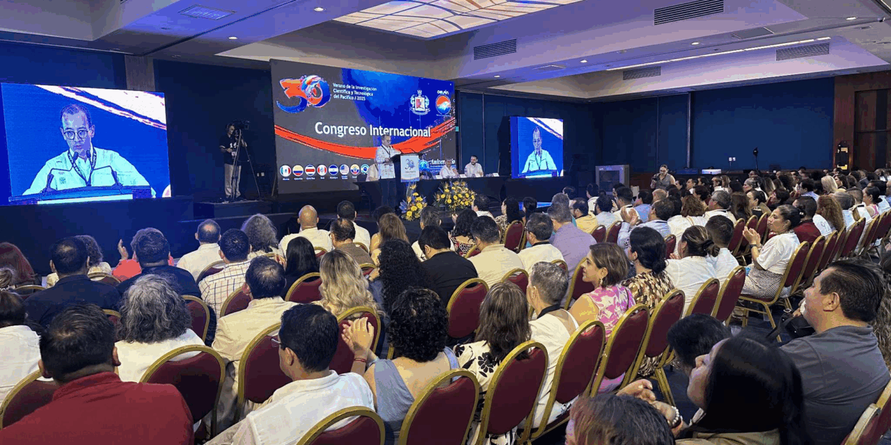 Inauguran Congreso Internacional del 30 Verano de la Investigación Científica y Tecnológica del Pacífico
