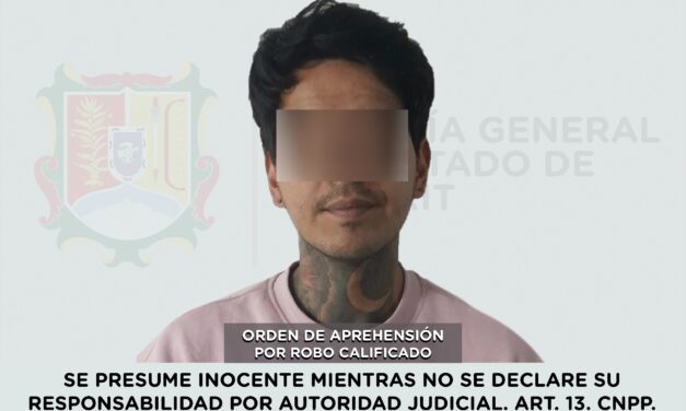 📢 #Boletín | APREHENDIDO PRESUNTO RESPONSABLE DE ROBO CALIFICADO