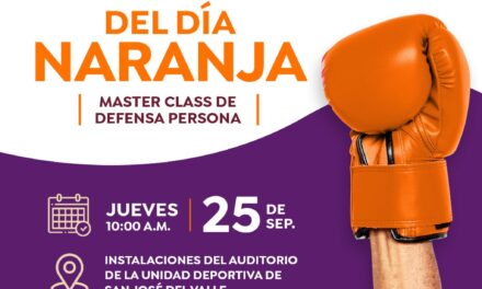 MASTER CLASS DE DEFENSA PERSONAL EN EL DÍA NARANJA