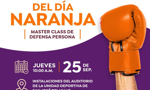 MASTER CLASS DE DEFENSA PERSONAL EN EL DÍA NARANJA