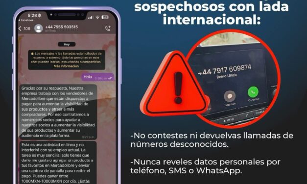 PROTEGE TU INFORMACIÓN: CONSEJOS ANTE LLAMADAS Y MENSAJES SOSPECHOSOS