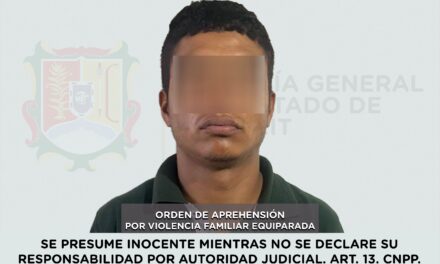CAPTURADO POR EJERCER VIOLENCIA FAMILIAR EQUIPARADA CONTRA UNA MUJER