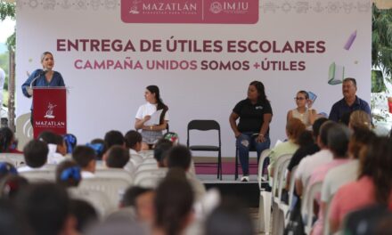 ¡ÚTILES Y MOCHILAS PARA IMPULSAR EL APRENDIZAJE EN MAZATLÁN!