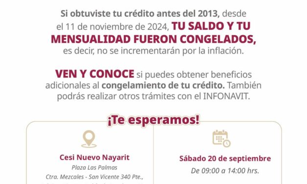 INFONAVIT ANUNCIA JORNADA SABATINA EN BAHÍA DE BANDERAS