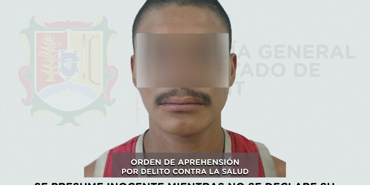DETENIDO PRESUNTO RESPONSABLE DE DELITO CONTRA LA SALUD