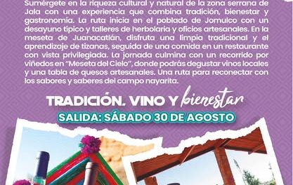 ¡VIVE UNA EXPERIENCIA ÚNICA EN LA RUTA MESETA DE CIELO!