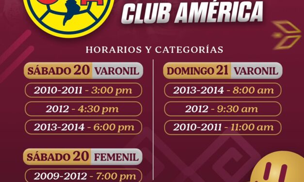 VISORÍAS DEL CLUB AMÉRICA LLEGAN A TEPIC