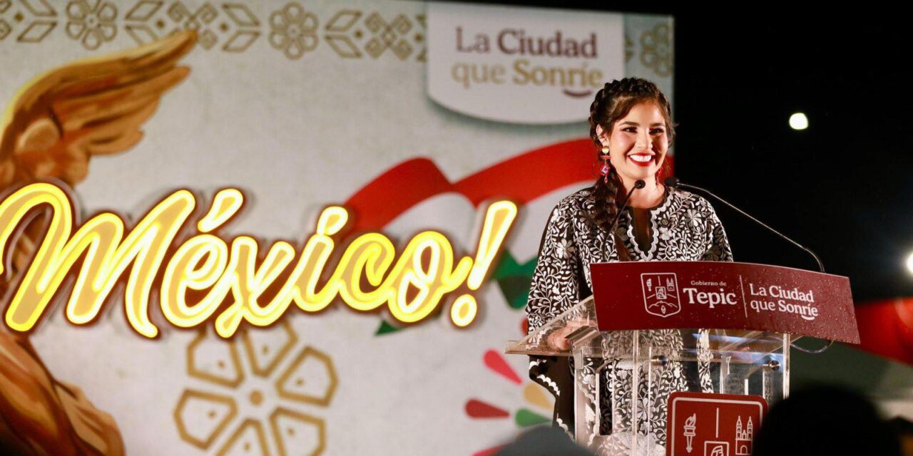 ENTREGA EXITOSA DE LA GLORIETA DEL ÁNGEL EN TEPIC